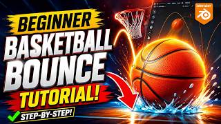 Quick Basketball Bounce Animation | Blender Guide