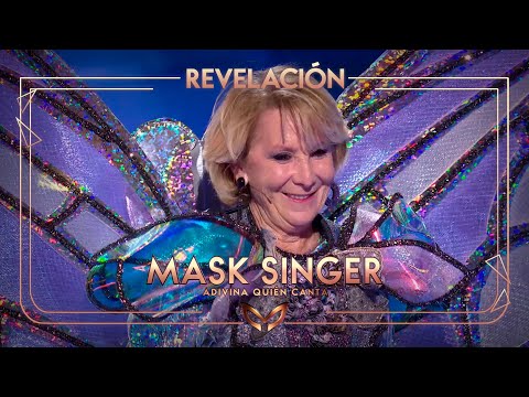 Esperanza Aguirre, desenmascarada como La Mariposa | Mask singer: Adivina quién canta