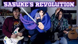 Sasuke's Revolution Theme - Junkyousha / Martyr - Naruto Shippuden Guitar Cover chords