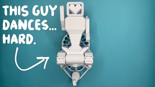 Jivebot The Dancing Robot - Fully 3D Printed Mechanical Sculpture