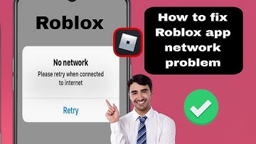 Fix roblox no network error iPhone | no network error iPad | please retry when connected to internet