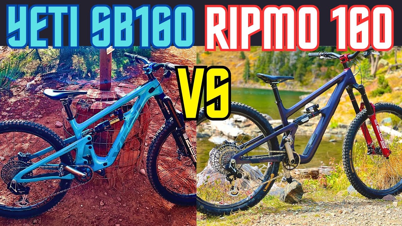 Ibis Ripmo V3 versus Yeti SB160  | Comparison #mtb #youtube #yeti #ibis