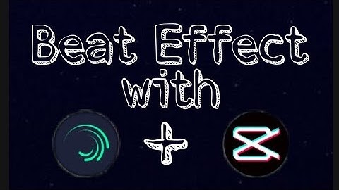 Lyrics Video Beat Effect siam dan | Alight Motion and Cliping   Tutorial - 2021