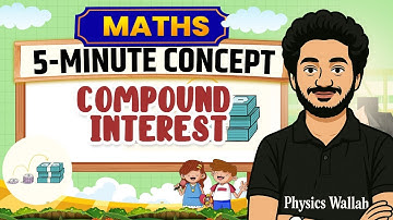 Learn Compound Interest in 5 mins | Math For Class 6th to Class 8th