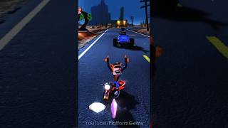 Crash Bandicoot needs his license revoked 😂 #CrashBandicoot #Shorts