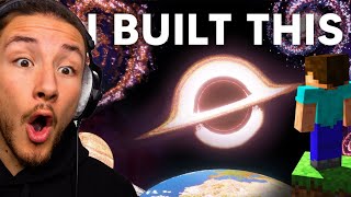 How I Built the Entire Universe in Minecraft Reaction