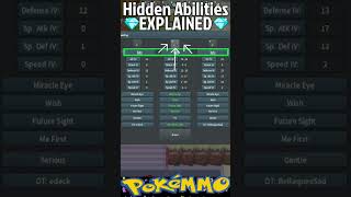 Pokemmo - Hidden Ability Breeding Explained