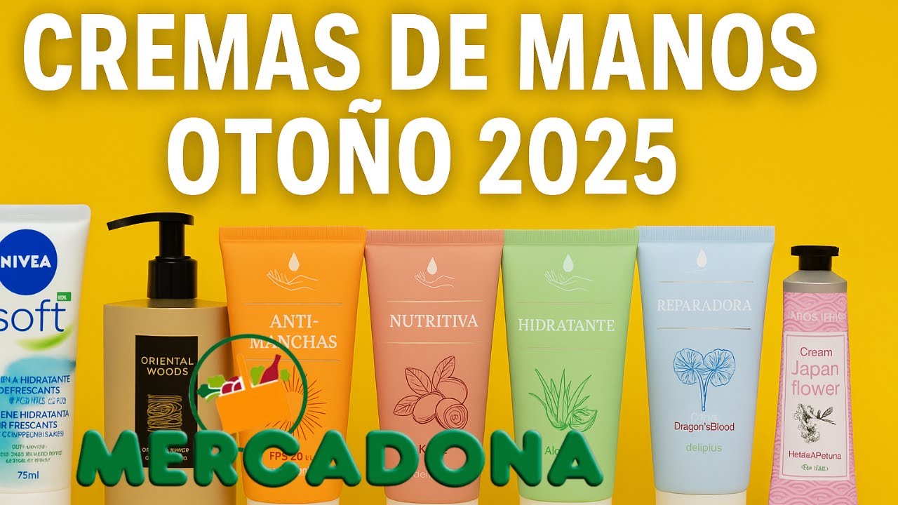🥇 La Mejor Crema de Manos de PERFUMERIA DE  MERCADONA 2025: Ranking Comparativo y Recomendaciones