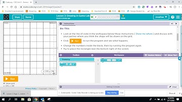 Lesson 3 Page 2  Drawing in Game Lab