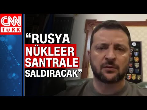 Zelenski’den Zaporijya nükleer santraline ‘terör saldırısı’ iddiası