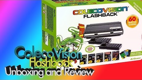 ColecoVision Flashback Console Review and Unboxing