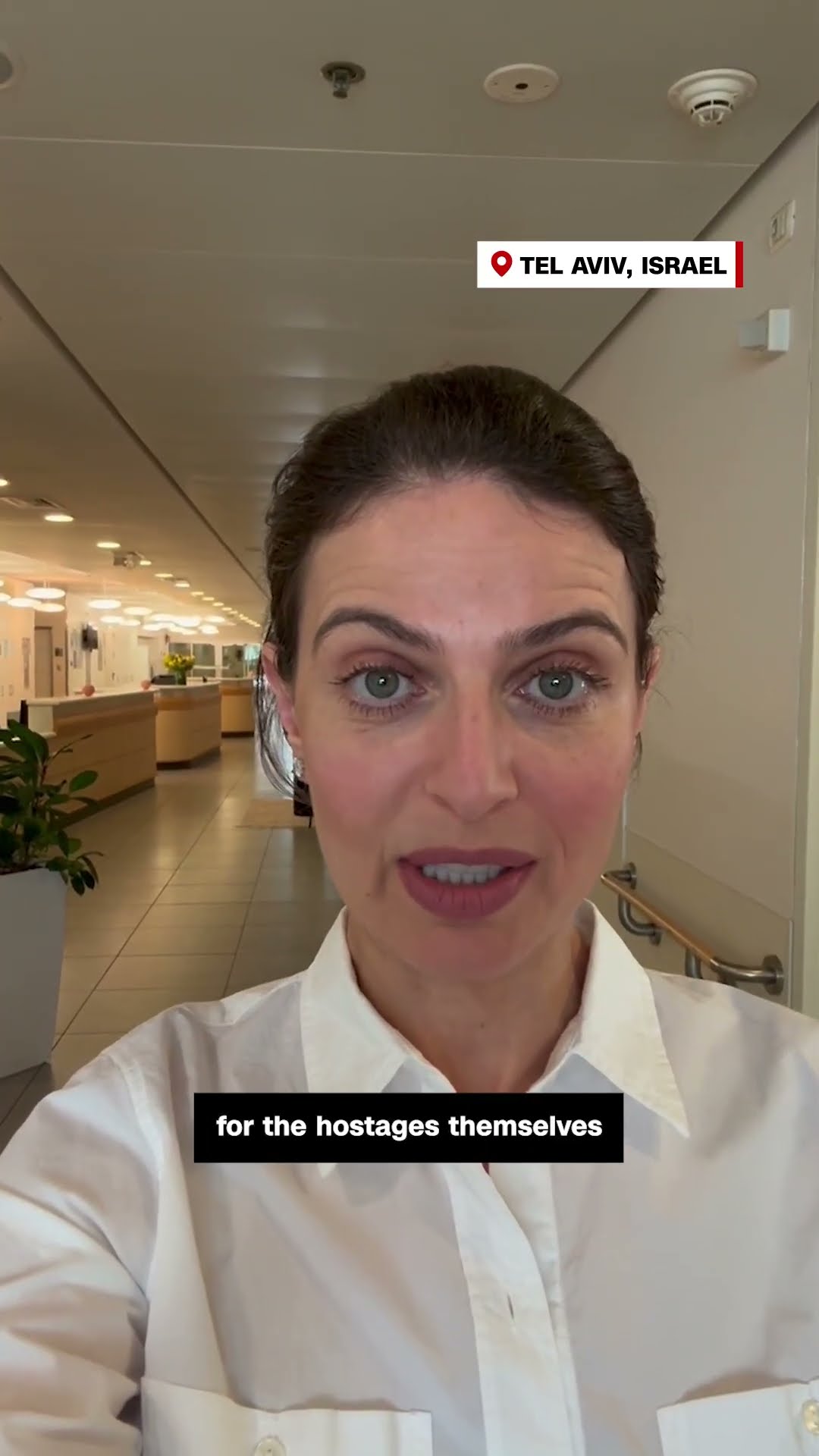 Inside a hospital prepared to take in released Israeli hostages