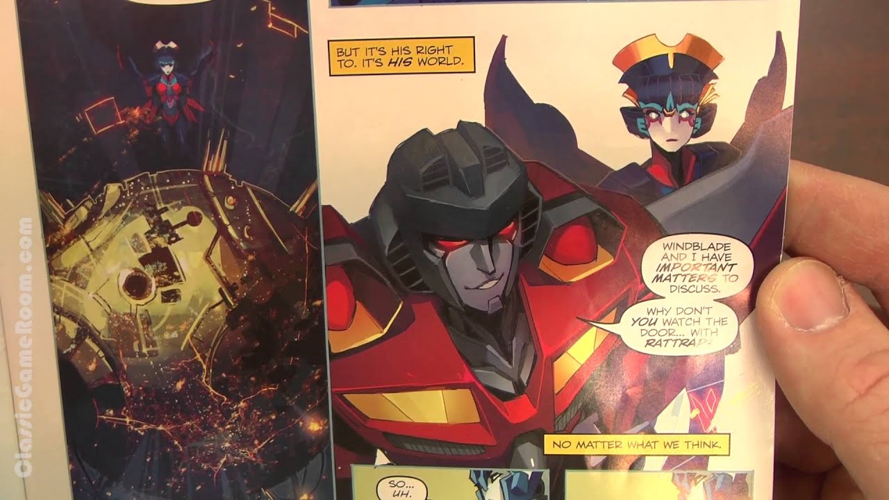 CGR Comics - TRANSFORMERS: WINDBLADE #1 review - YouTube