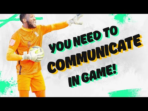 How to communicate as a goalkeeper??🤔🧤