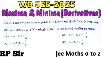 If x=-1 and x=2 are extreme points of f(x)=alog|x|+bx^2+x(x#0) then value of a anb are