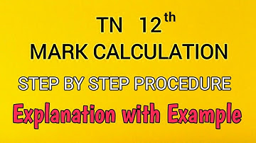 TN 12th mark calculation | plus two mark calculation | 12th result 2021 tamil nadu marking scheme