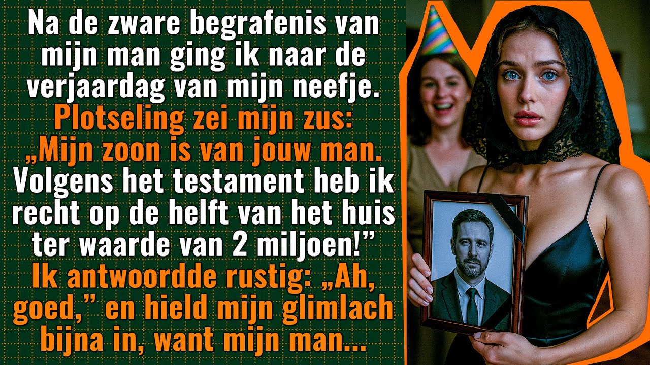 De zus zei: ‘Mijn zoon is van jouw man.Het testament geeft mij de helft van het huis van 2 miljoen!’