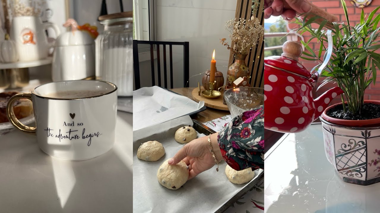 Calming Vlogs | November🥯 يوم هادئ بين المطبخ والمشتريات🍮