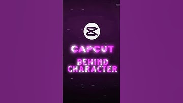 Text Behind Character Tutoria🔥💀 | Capcut #tutorial #shorts