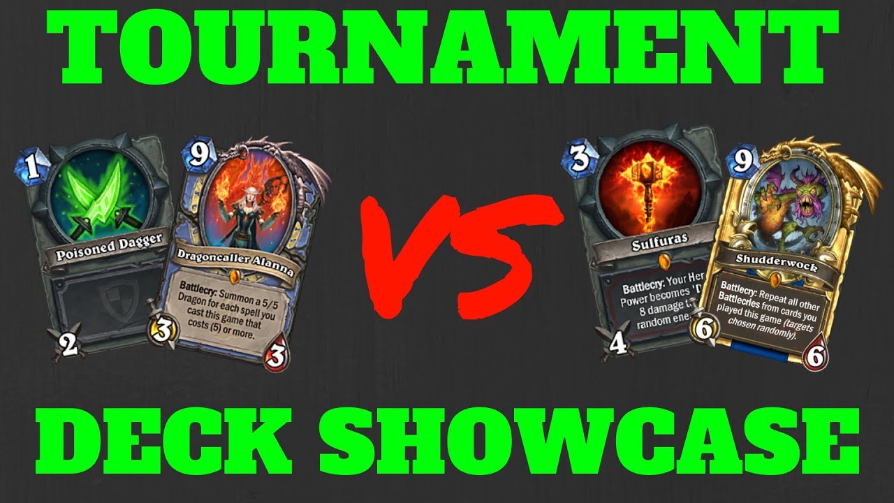 TrashcanTV HEARTHSTONE TOURNAMENT Deck Showcase! Boomsday Project Meta Tournament (2018)