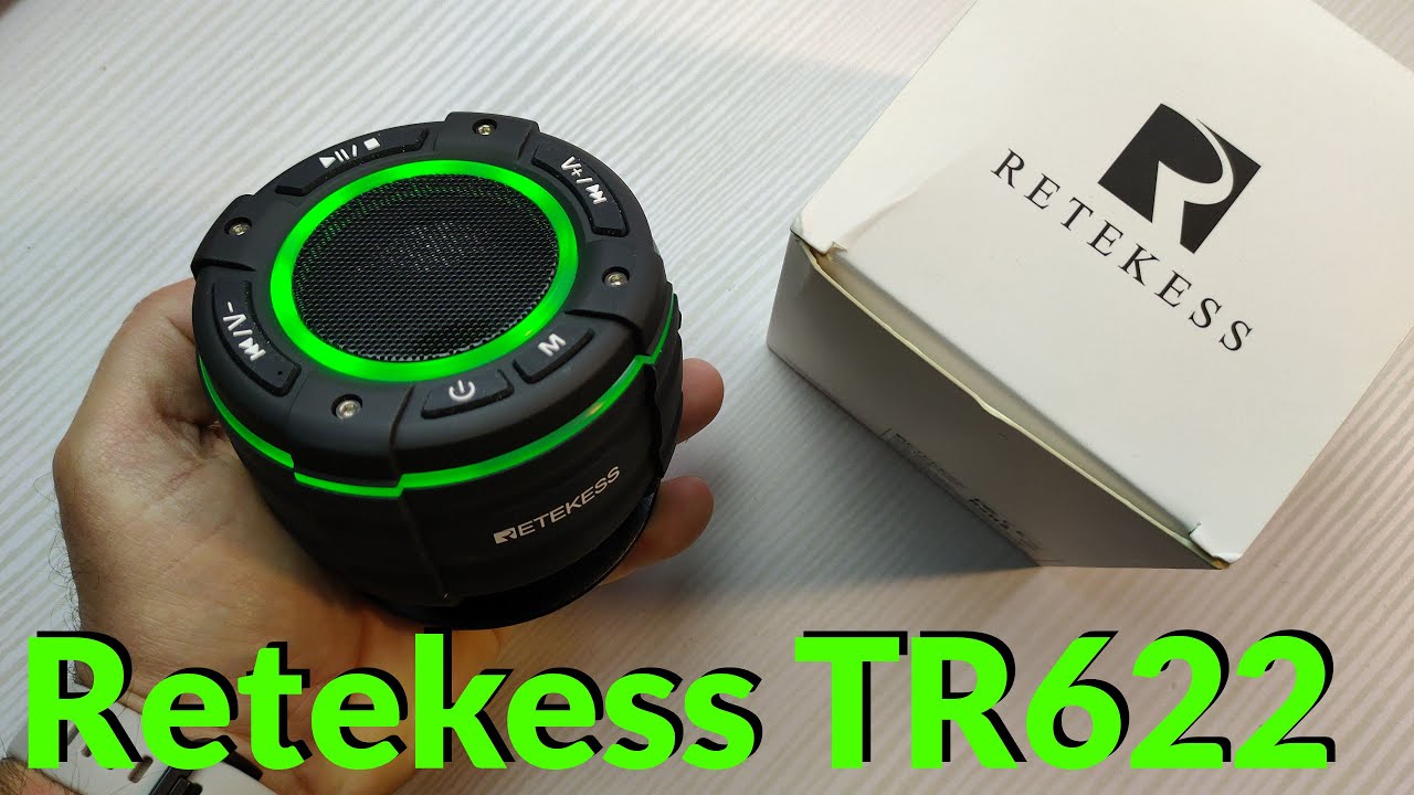 Retekess TR622 Блютуз Колонка IPX67 + FM Радио