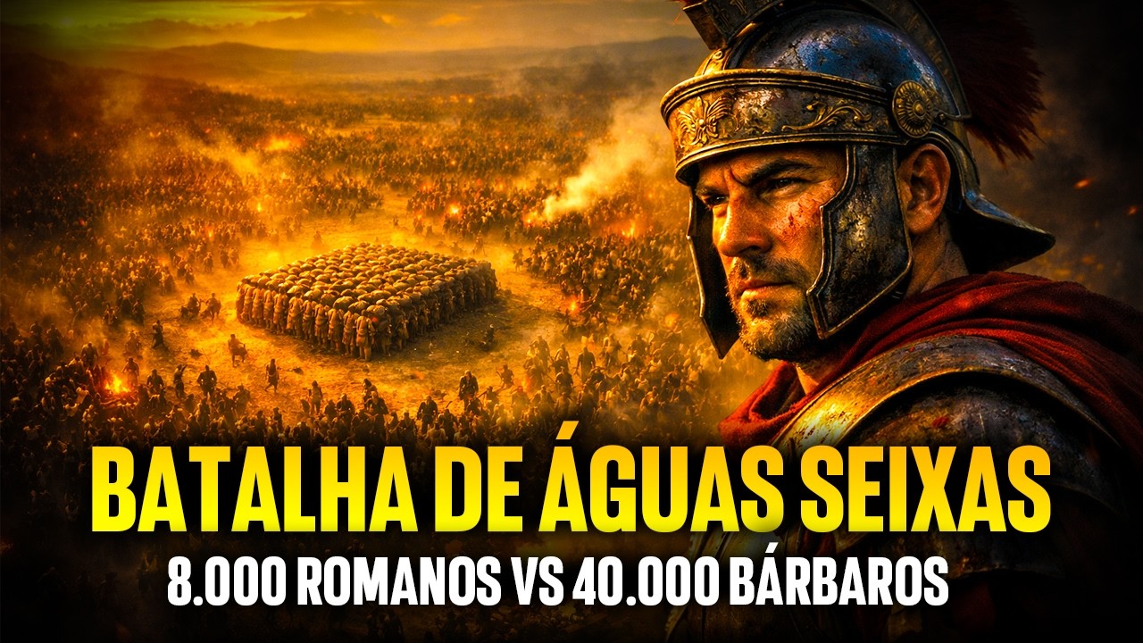 COMO 8.000 Romanos Venceram 40.000 Bárbaros Usando Estratégia Secreta