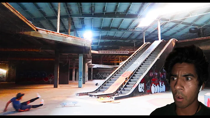 SKATING ABANDONED MALL