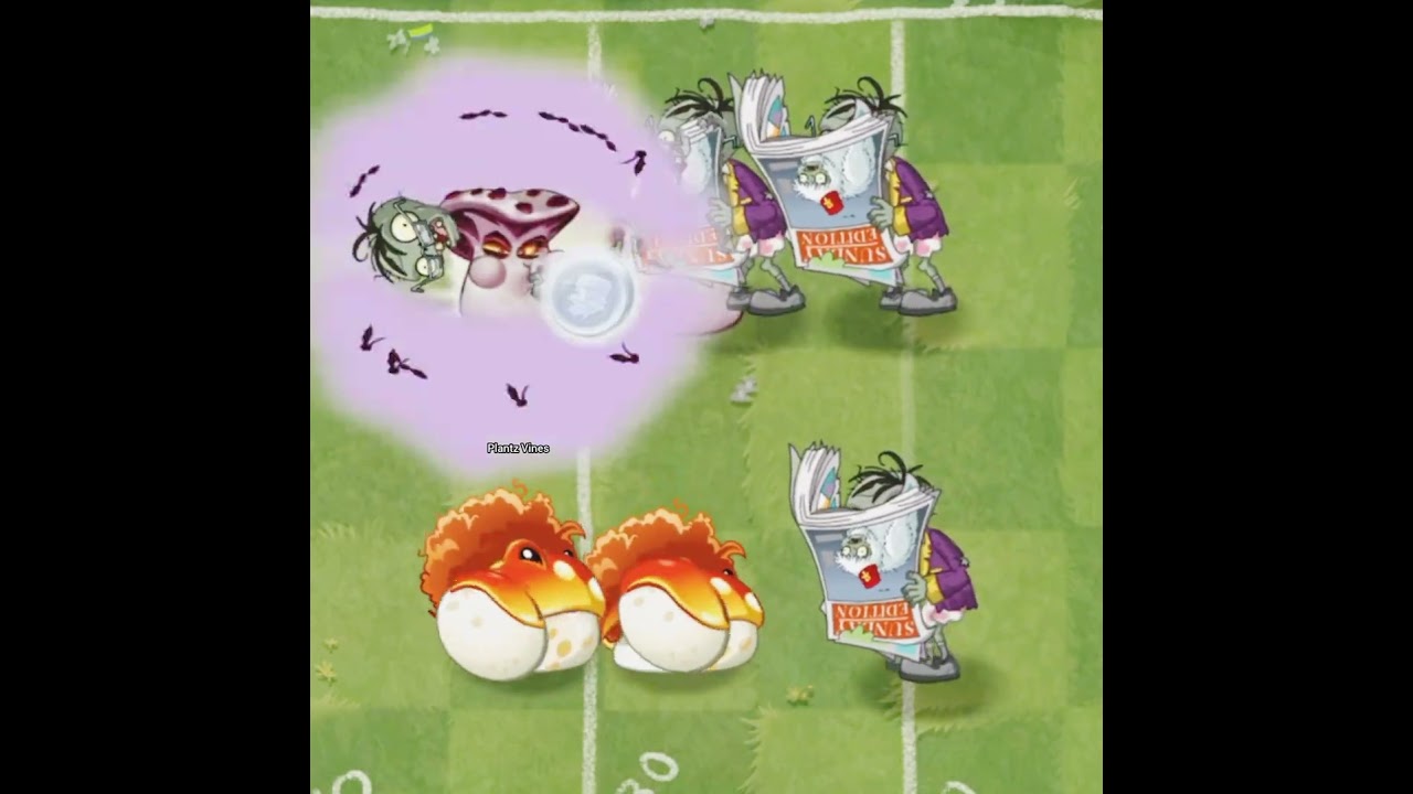 Sunday Edition Zombies Vs Toadstool Vs Vamporcini - Plants Vs Zombies 2