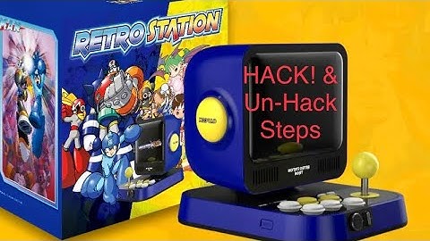 Capcom RetroStation - unHack and Hack - steps