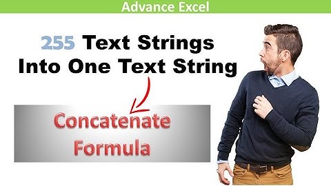 Chapter 61 Concatenate Formula | Advance Excel | Rohit Narang