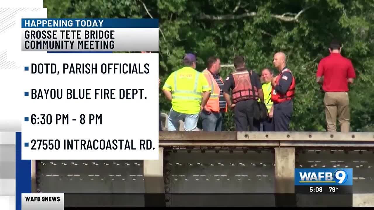 Officials in Iberville Parish to hold community meeting on Grosse Tete