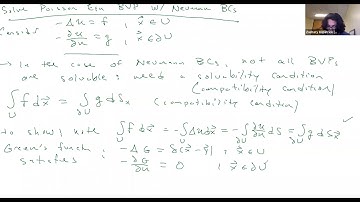 Nov 11 (Pt2): Poisson Eqn -- Neumann Boundary
