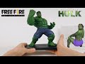 HULK 🔥 Free Fire Hulk Bundal in Real Life 😱 #short #freefireshorts #hulk #spiderman