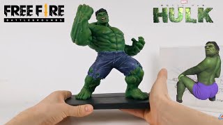 HULK 🔥 Free Fire Hulk Bundal in Real Life 😱 #short #freefireshorts #hulk #spiderman