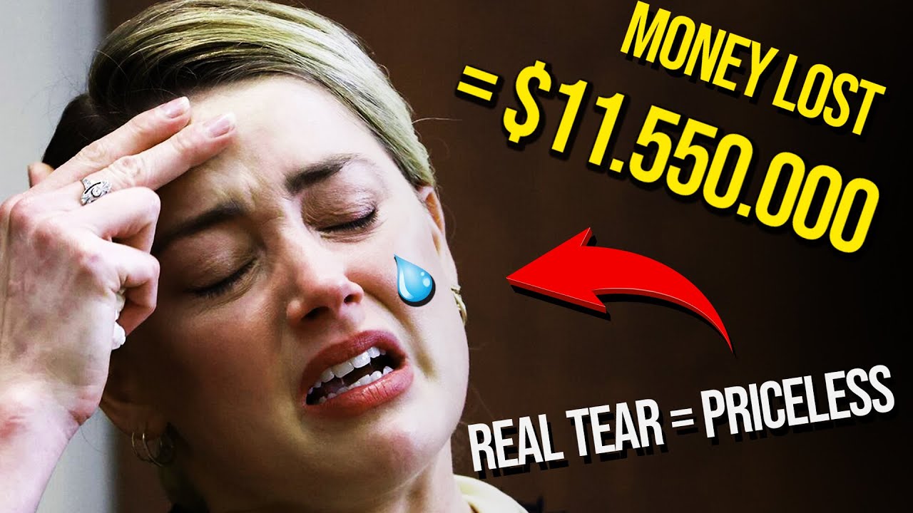 Amber Heard’s INCREDIBLE amount of MONEY LOST at the TRIAL [All the Numbers]