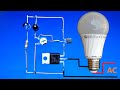 How To Make proximity sensor Light Switch  / No IC / No  Relay