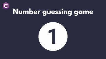 C# Beginner tutorial: Code a Number Guessing Game!