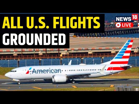 All Flights Across US Grounded Due To Technical Glitch | Flight System IN US Crashes | USA News Live