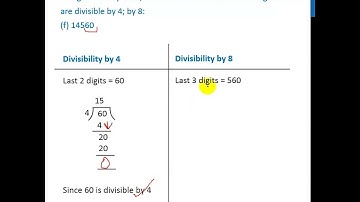 Ex 3.3, 2 (f) - Is 14560 number divisible by 4 and 8, check using Divisibility Tests - Teachoo