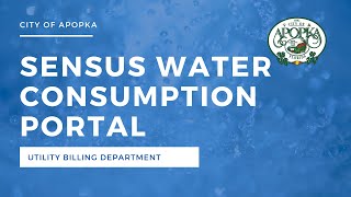 City of Apopka Sensus Water Consumption Portal