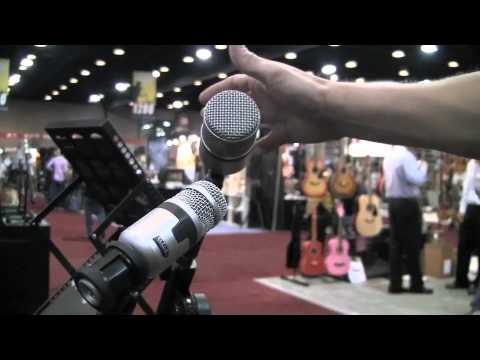 SummerNAMM '11 - Miktek stage and drum microphones