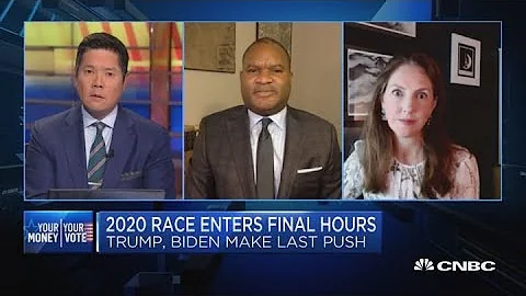 Invesco's Andy Blocker and KPMG's Constance Hunter...