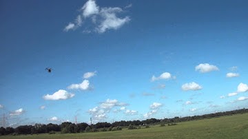 Align T-Rex 450 Sport, learn how to flip and roll !!