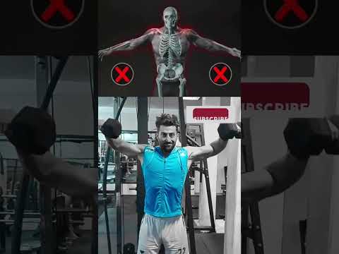 اجرای صحیح حرکت نشر از جانب با دمبل        