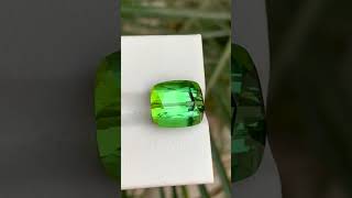 Beautiful Colour Green Tourmaline Gemstone Weight 10.20 Carter Cut & Shape Price per Carter 290 💎$