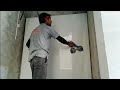 How to installation big marble tile full process