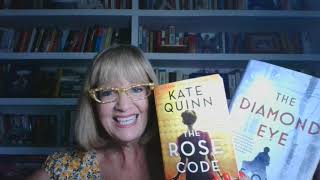 "The Rose Code" and "The Diamond Eye," WW2 historical fiction featuring female protagonists, PP#74