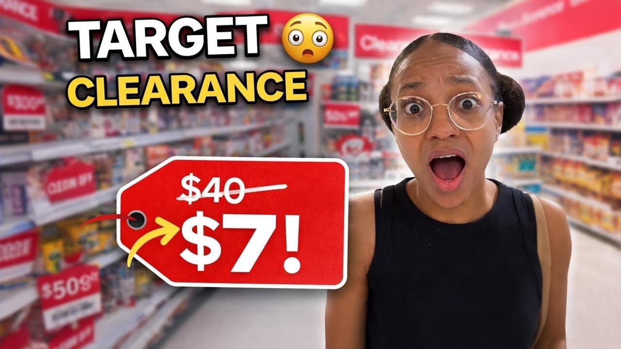 I Went Target Clearance Shopping… These Prices Were INSANE 😳💸