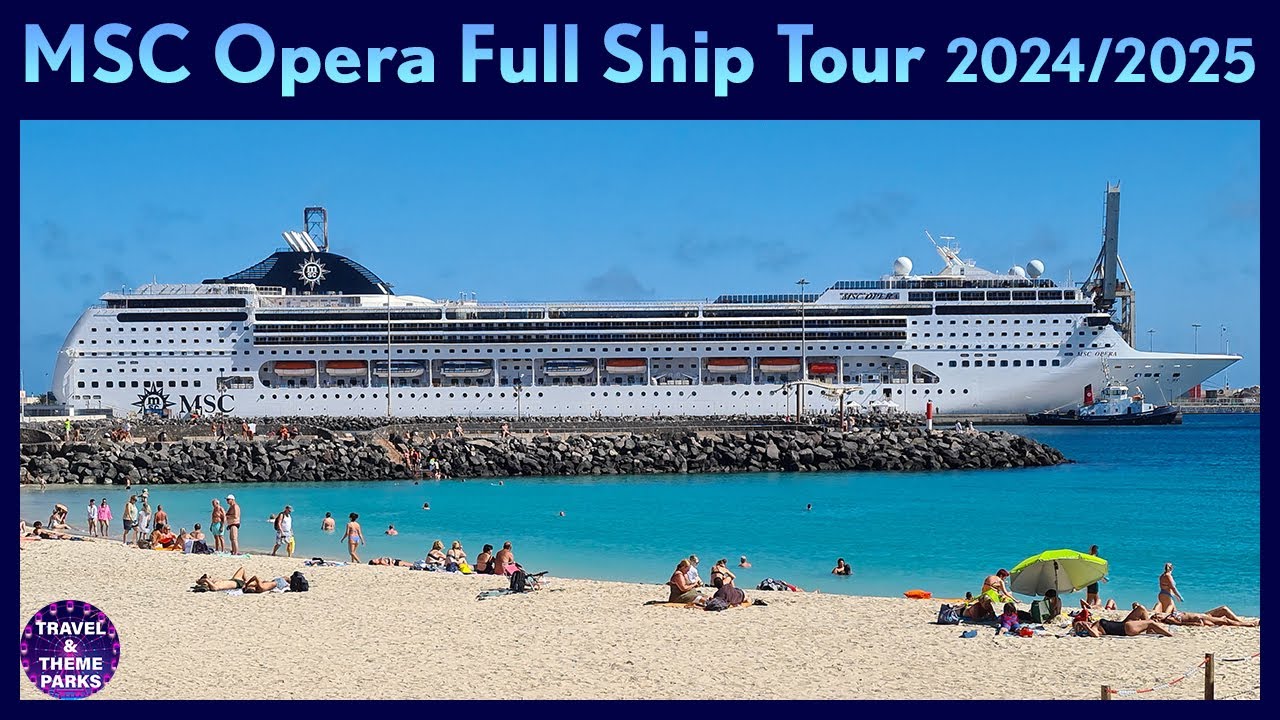 MSC Opera 🚢 Kompletter Kreuzfahrtschiff-Rundgang⚓ Winter 2024 / 2025