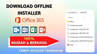cara download offline installer office 365